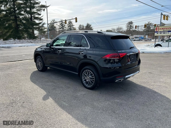 2022 Mercedes-Benz GLE with VIN 4JGFB4KB6NA723181, listed as a Copart auction lot 46890145 with NaN miles and Clean Title. Bid and sale history available at carsss.com. Image 3.