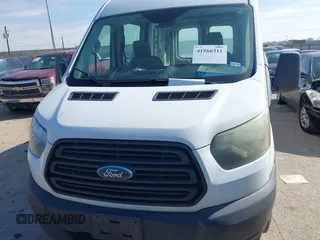 2015 Ford Transit Cargo with VIN 1FTNE2CMXFKA15572, listed as a IAAI auction lot 41566311 with 276,750 mi miles and . Bid and sale history available at carsss.com. Image 12.