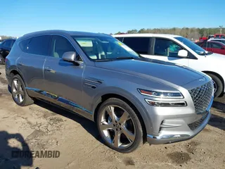 2024 Genesis GV80 z VIN KMUHCESC4RU178074, wystawiony jako IAAI lot #41800883 z przebiegiem 10 725 mil mil oraz . Historia ofert i sprzedaży dostępna na DreamBid. Obrazek 1.