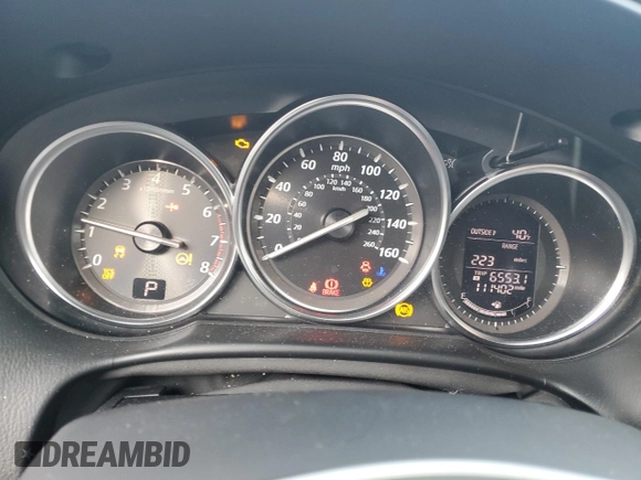 2015 Mazda CX-5 Touring with VIN JM3KE4CY0F0446748, listed as a Copart auction lot 51924585 with 111,402 mi miles and Clean Title. Bid and sale history available at DreamBid. Image 9.