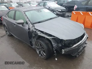 2019 Lexus IS with VIN JTHBA1D23K5086447, listed as a IAAI auction lot 41546195 with 69,547 mi miles. Bid and sale history available at carsss.com. Image 1.