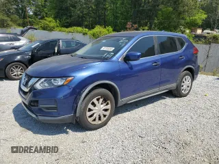 2017 Nissan Rogue SV with VIN KNMAT2MVXHP513305, listed as a Copart auction lot 53765055 with 186,062 mi miles and Clean Title. Bid and sale history available at carsss.com. Image 1.
