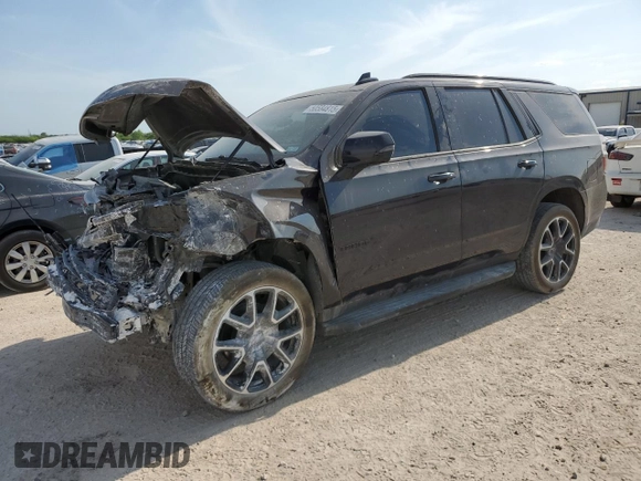 2024 Chevrolet Tahoe RST with VIN 1GNSCRKD2RR114327, listed as a Copart auction lot 50584815 with Not provided miles and Salvage title. Bid and sale history available at DreamBid. Image 1.