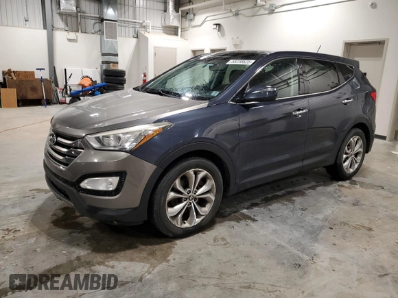 2013 Hyundai Santa Fe Sport z VIN 5XYZUDLAXDG084447, wystawiony jako Copart lot #58238625 z przebiegiem 249 940 mil mil oraz Czysty tytuł • Clean title. Historia ofert i sprzedaży dostępna na DreamBid. Obrazek 1.