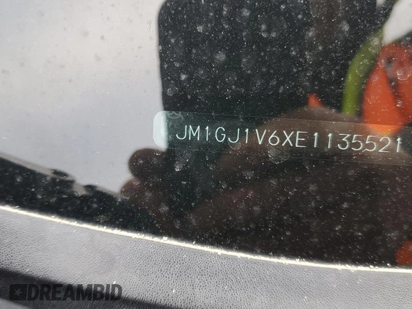 2014 Mazda 6 i Touring with VIN JM1GJ1V6XE1135521, listed as a Copart auction lot 48473935 with 127,376 mi miles and Salvage Title. Bid and sale history available at DreamBid. Image 12.
