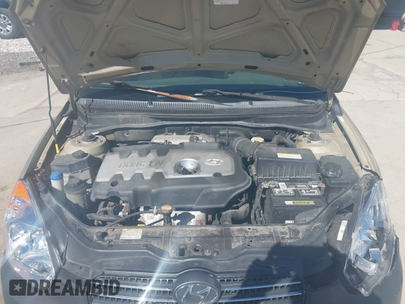 2007 Hyundai Accent GLS with VIN KMHCN46CX7U093034, listed as a IAAI auction lot 41855739 with 152,449 mi miles. Bid and sale history available at carsss.com. Image 10.