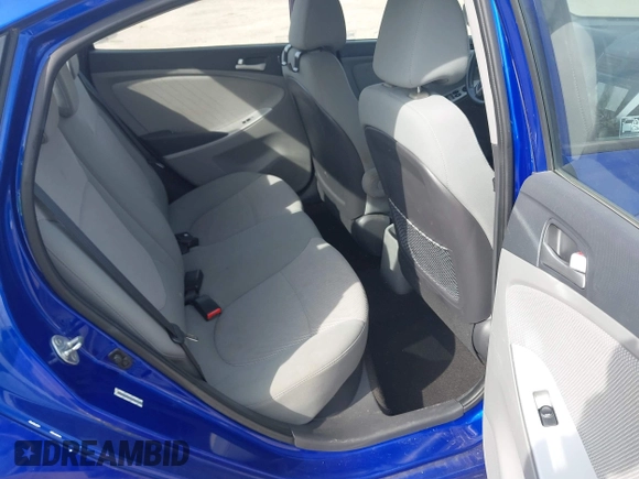 2013 Hyundai Accent GLS with VIN KMHCT4AE2DU553796, listed as a IAAI auction lot 42064167 with 173,799 mi miles. Bid and sale history available at carsss.com. Image 8.