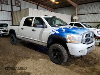 2006 Dodge Ram 2500 SLT with VIN 3D7KR29C66G288561, listed as a Copart auction lot 63909364 with 113,361 mi miles and Salvage Title. Bid and sale history available at carsss.com. Image 4.