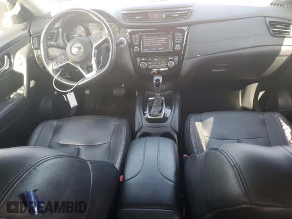 2017 Nissan Rogue SL with VIN 5N1AT2MV5HC730196, listed as a Copart auction lot 58900045 with 88,887 mi miles and Salvage title. Bid and sale history available at DreamBid. Image 8.