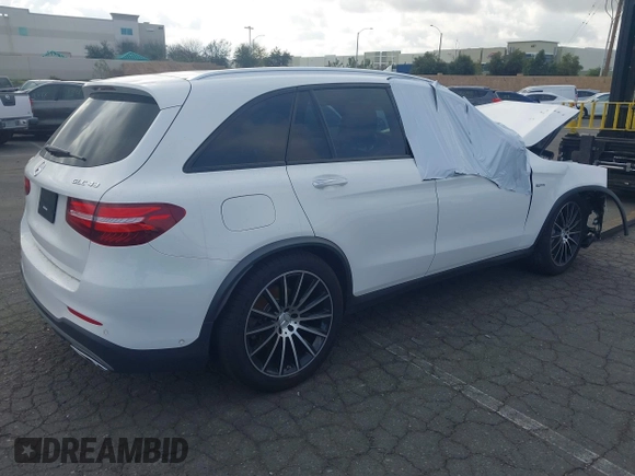 2017 Mercedes-Benz GLC with VIN WDC0G6EB1HV007623, listed as a IAAI auction lot 41476672 with 30,435 mi miles. Bid and sale history available at carsss.com. Image 4.
