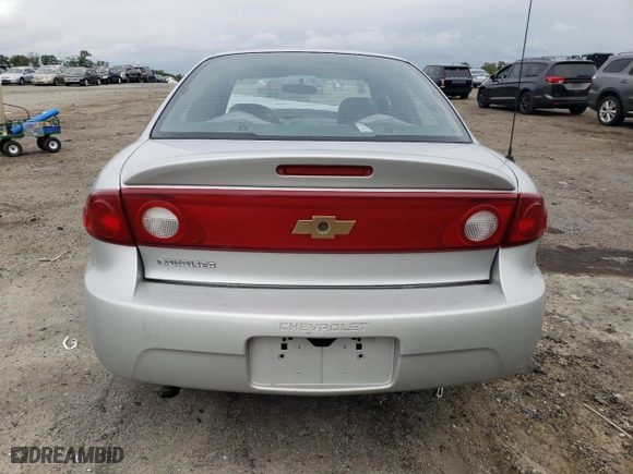 2004 Chevrolet Cavalier with VIN 1G1JC52F647317927, listed as a Copart auction lot 72725504 with 76,306 mi miles and Salvage Title. Bid and sale history available at carsss.com. Image 6.