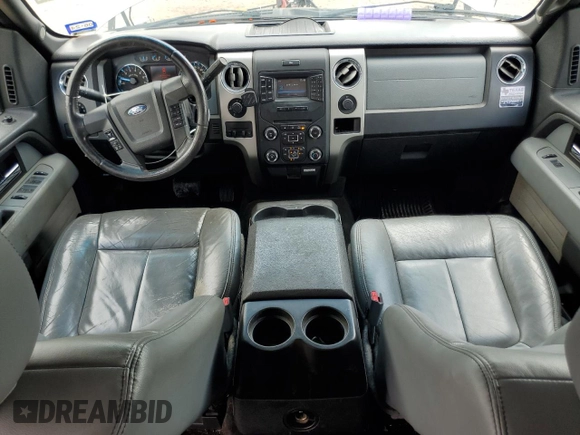 2014 Ford F-150 XL with VIN 1FTFW1EF7EKF37083, listed as a Copart auction lot 55211175 with 205,902 mi miles and Salvage title. Bid and sale history available at DreamBid. Image 8.