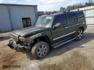2008 Jeep Commander Overland with VIN 1J8HG68268C236386, listed as a Copart auction lot 47257805 with 208,094 mi miles and Salvage Title. Bid and sale history available at carsss.com. Image 1.
