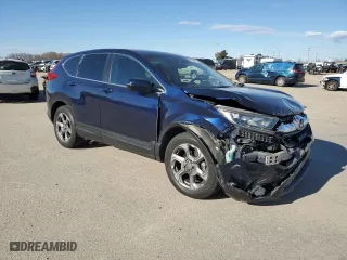 2018 Honda CR-V EX with VIN 2HKRW2H55JH653039, listed as a Copart auction lot 47787975 with 193,048 mi miles and Salvage Title. Bid and sale history available at carsss.com. Image 4.