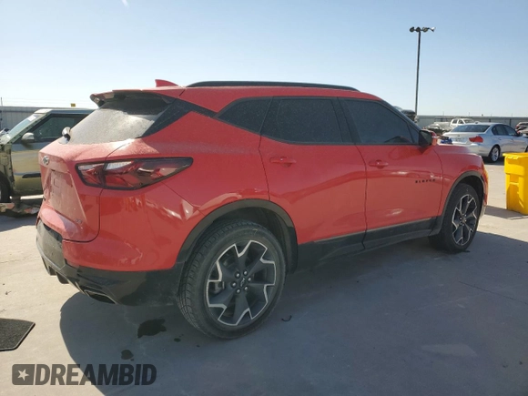 2021 Chevrolet Blazer RS с VIN 3GNKBERS8MS523082, выставлен на аукционе Copart как лот 49417815 с пробегом 46 215 миль миль и Чистый • Clean title. История ставок и продаж доступна на DreamBid. Изображение 3.