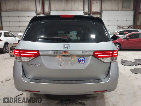 2016 Honda Odyssey EX-L with VIN 5FNRL5H64GB079561, listed as a IAAI auction lot 42176835 with 83,248 mi miles and . Bid and sale history available at carsss.com. Image 17.