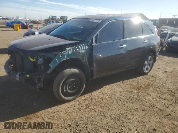 2011 Acura MDX Tech Pkg with VIN 2HNYD2H64BH539483, listed as a Copart auction lot 53078375 with 120,871 mi miles and Salvage Title. Bid and sale history available at carsss.com. Image 1.
