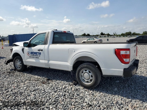 2023 Ford F-150 XL with VIN 1FTMF1CB8PKE61500, listed as a Copart auction lot 58465285 with 37,784 mi miles and Non repairable. Bid and sale history available at DreamBid. Image 2.