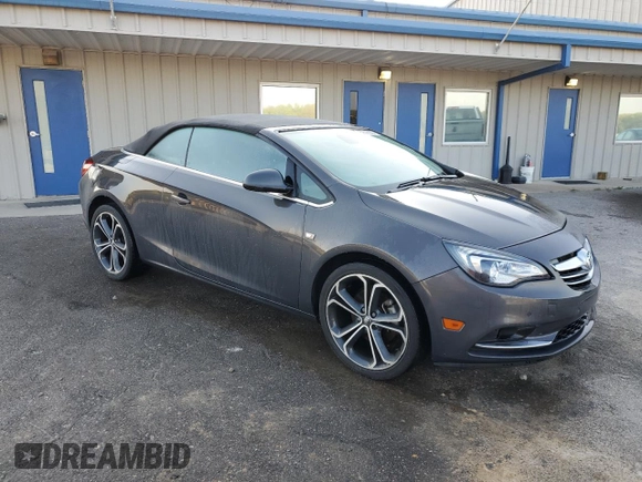 2016 Buick Cascada Premium with VIN W04WT3N56GG110683, listed as a Copart auction lot 52326895 with 76,680 mi miles and Non Repairable. Bid and sale history available at DreamBid. Image 4.