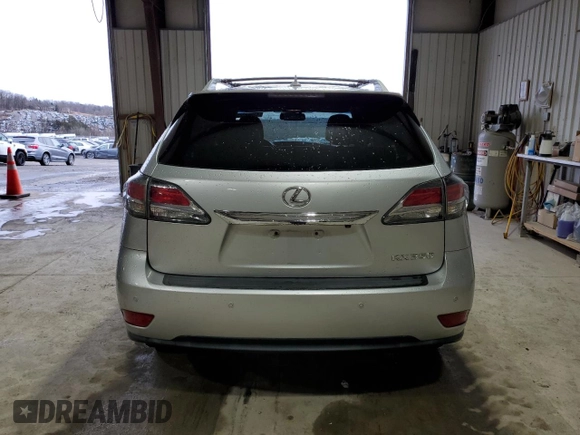 2013 Lexus RX 350 with VIN 2T2BK1BA0DC207137, listed as a Copart auction lot 47994225 with 143,031 mi miles and Salvage Title. Bid and sale history available at DreamBid. Image 6.