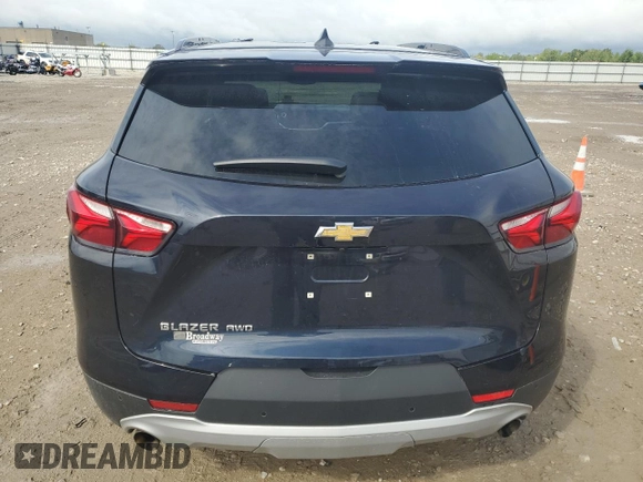 2021 Chevrolet Blazer LT with VIN 3GNKBJR44MS533568, listed as a Copart auction lot 74927554 with 47,873 mi miles and Non repairable. Bid and sale history available at DreamBid. Image 6.