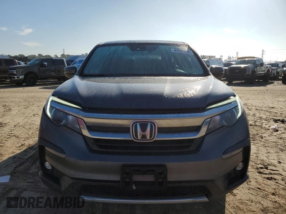 2021 Honda Pilot EX-L with VIN 5FNYF5H58MB001760, listed as a Copart auction lot 47061455 with 62,789 mi miles and Salvage Title. Bid and sale history available at carsss.com. Image 5.