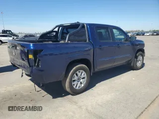 2022 Nissan Frontier SV with VIN 1N6ED1EJ9NN651877, listed as a Copart auction lot 49877255 with 46,879 mi miles and Salvage Title. Bid and sale history available at DreamBid. Image 3.
