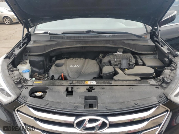2014 Hyundai Santa Fe Sport with VIN 5XYZU3LB7EG218643, listed as a Copart auction lot 51893885 with 100,599 mi miles and Salvage Title. Bid and sale history available at carsss.com. Image 12.
