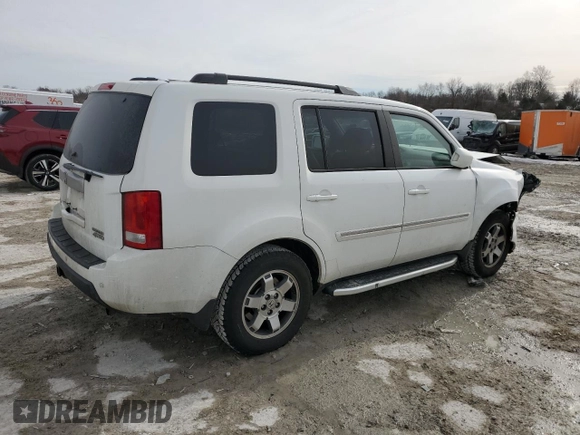 2009 Honda Pilot Touring with VIN 5FNYF48919B032420, listed as a Copart auction lot 43174555 with 183,547 mi miles and Salvage Title. Bid and sale history available at carsss.com. Image 3.