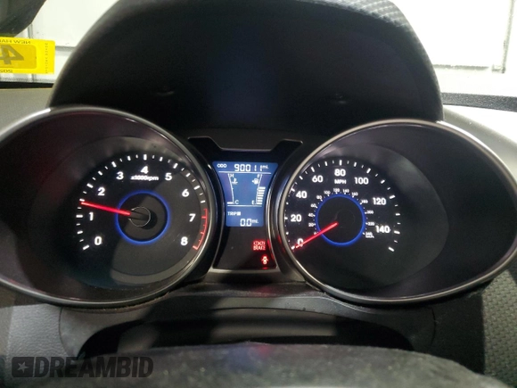 2012 Hyundai Veloster w/Gray Int z VIN KMHTC6AD8CU021518, wystawiony jako Copart lot #55635095 z przebiegiem 90 011 mil mil oraz Czysty tytuł • Clean title. Historia ofert i sprzedaży dostępna na DreamBid. Obrazek 9.