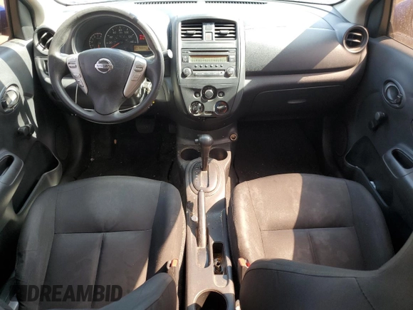 2017 Nissan Versa S Plus with VIN 3N1CN7AP7HL892283, listed as a Copart auction lot 61260695 with 193,544 mi miles and Salvage title. Bid and sale history available at DreamBid. Image 8.