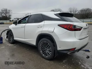 2022 Lexus RX 350 with VIN 2T2HZMAA2NC222393, listed as a Copart auction lot 85711084 with 49,863 mi miles and Salvage title. Bid and sale history available at DreamBid. Image 2.