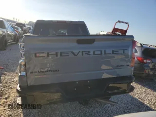 2024 Chevrolet Silverado 1500 Custom Trail Boss with VIN 3GCPDCEK1RG151825, listed as a Copart auction lot 80678954 with 5,257 mi miles and Salvage Title. Bid and sale history available at carsss.com. Image 6.