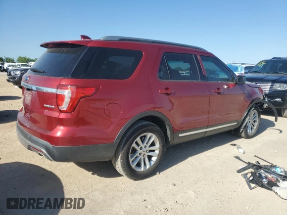 2016 Ford Explorer XLT with VIN 1FM5K7D83GGC42450, listed as a Copart auction lot 52360145 with 153,913 mi miles and Salvage Title. Bid and sale history available at carsss.com. Image 3.