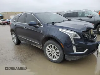 2017 Cadillac XT5 FWD with VIN 1GYKNARS1HZ114983, listed as a Copart auction lot 49625265 with Not Provided miles and Salvage Title. Bid and sale history available at carsss.com. Image 4.