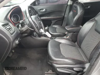 2018 Jeep Compass Trailhawk with VIN 3C4NJDDB4JT451409, listed as a Copart auction lot 58769305 with 135,562 mi miles and Clean title. Bid and sale history available at DreamBid. Image 7.