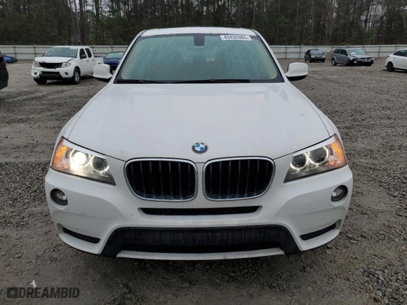 2013 BMW X3 xDrive28i with VIN 5UXWX9C58D0A09795, listed as a Copart auction lot 43435365 with 195,473 mi miles and Salvage Title. Bid and sale history available at carsss.com. Image 5.