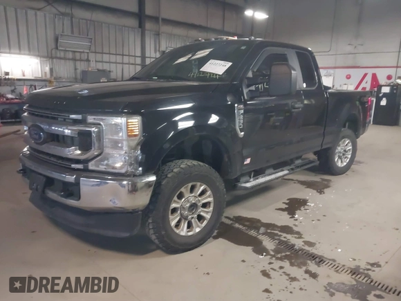 2021 Ford Super Duty F-250 SRW XL with VIN 1FT7X2B63MED51503, listed as a IAAI auction lot 41227248 with 106,780 mi miles. Bid and sale history available at carsss.com. Image 21.
