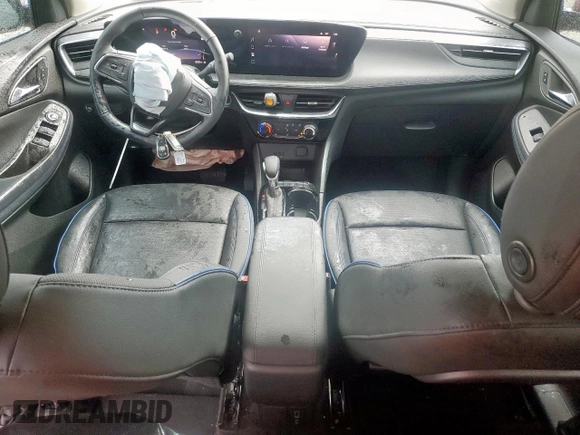 2025 Buick Encore GX Sport Touring with VIN KL4AMDSL9SB088491, listed as a Copart auction lot 54571495 with 15,101 mi miles and Salvage title. Bid and sale history available at DreamBid. Image 8.
