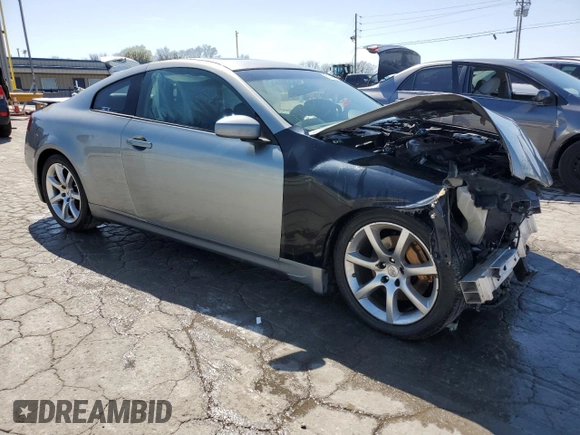 2004 Infiniti G35 w/Leather z VIN JNKCV54E74M811163, wystawiony jako Copart lot #51429105 z przebiegiem 189 079 mil mil oraz Szkoda całkowita • Salvage title. Historia ofert i sprzedaży dostępna na DreamBid. Obrazek 4.
