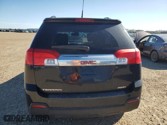 2011 GMC Terrain SLE-2 with VIN 2CTFLTEC4B6265346, listed as a Copart auction lot 62156475 with 142,345 mi miles and Salvage title. Bid and sale history available at DreamBid. Image 6.