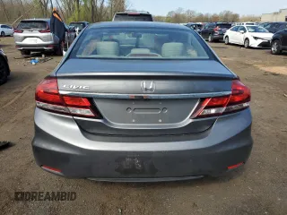 2013 Honda Civic LX with VIN 19XFB2F57DE212202, listed as a Copart auction lot 54188345 with 121,369 mi miles and Salvage Title. Bid and sale history available at DreamBid. Image 6.