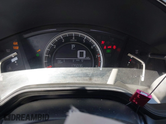 2019 Honda CR-V LX with VIN 2HKRW5H31KH411771, listed as a IAAI auction lot 42060193 with 175,036 mi miles and . Bid and sale history available at DreamBid. Image 7.