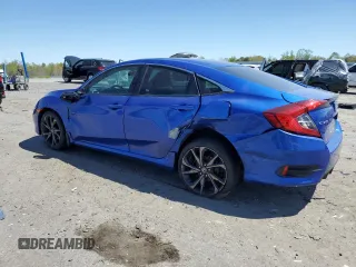 2019 Honda Civic Sport with VIN 19XFC2F86KE038109, listed as a Copart auction lot 53722175 with 89,615 mi miles and Salvage Title. Bid and sale history available at DreamBid. Image 2.