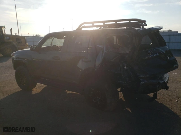 2022 Toyota 4Runner TRD Off Road Premium with VIN JTERU5JR8N5991296, listed as a Copart auction lot 43469305 with 51,121 mi miles and Salvage Title. Bid and sale history available at carsss.com. Image 2.