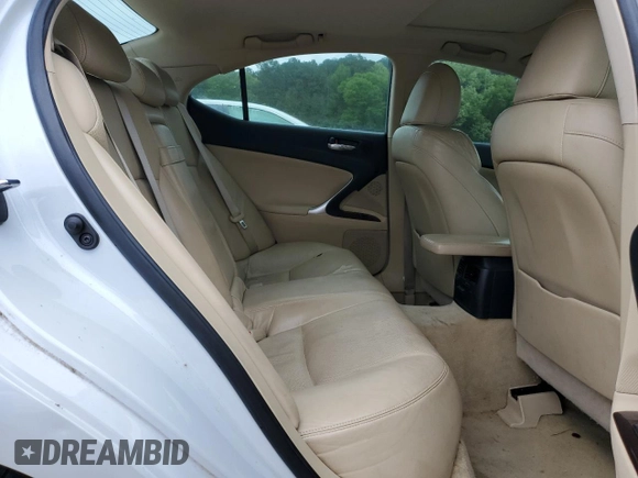 2006 Lexus IS 250 z VIN JTHBK262265024138, wystawiony jako Copart lot #52179695 z przebiegiem 199 509 mil mil oraz Szkody całkowita. Historia ofert i sprzedaży dostępna na DreamBid. Obrazek 10.