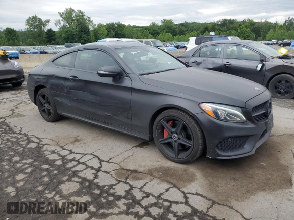 2018 Mercedes-Benz C 300 with VIN WDDWJ4KB6JF676292, listed as a Copart auction lot 62071375 with 89,615 mi miles and Salvage title. Bid and sale history available at DreamBid. Image 4.