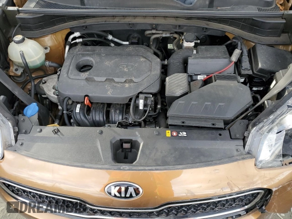 2017 Kia Sportage LX with VIN KNDPMCAC7H7291029, listed as a Copart auction lot 48164115 with 70,199 mi miles and Salvage Title. Bid and sale history available at DreamBid. Image 12.