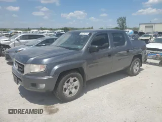 2011 Honda Ridgeline RT with VIN 5FPYK1F26BB003007, listed as a Copart auction lot 62752725 with 122,497 mi miles and Salvage title. Bid and sale history available at DreamBid. Image 1.