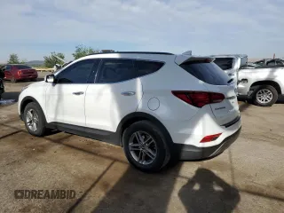 2018 Hyundai Santa Fe 2.4L с VIN 5XYZU3LB0JG555083, выставлен на аукционе Copart как лот 57936135 с пробегом 60 517 миль миль и Списание • Salvage title. История ставок и продаж доступна на DreamBid. Изображение 2.